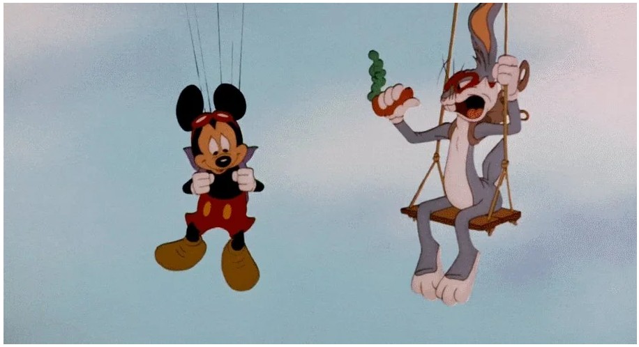 mickey mouse bug bunny who framed roger rabbit